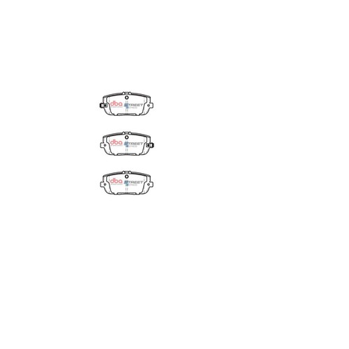 DBA Brake Pads Set - Street Series - DB2064SS Brake Pads Brake Parts