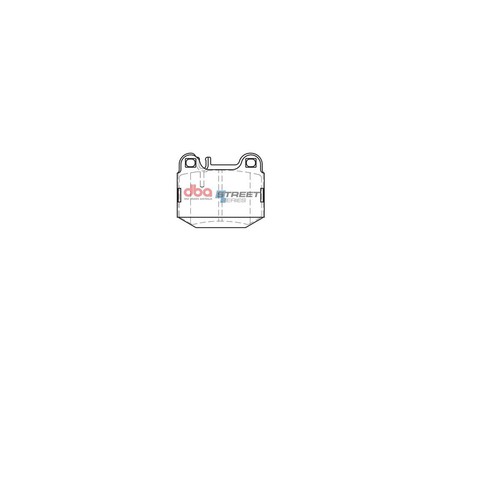 DBA Brake Pads Set - Street Series - DB1461SS Brake Pads Brake Parts