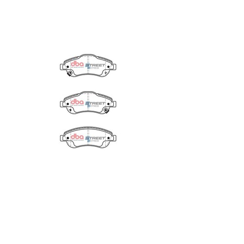 DBA Brake Pads Set - Street Series - DB2271SS Brake Pads Brake Parts
