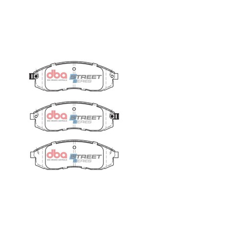 DBA Brake Pads Set - Street Series - DB1308SS Brake Pads Brake Parts