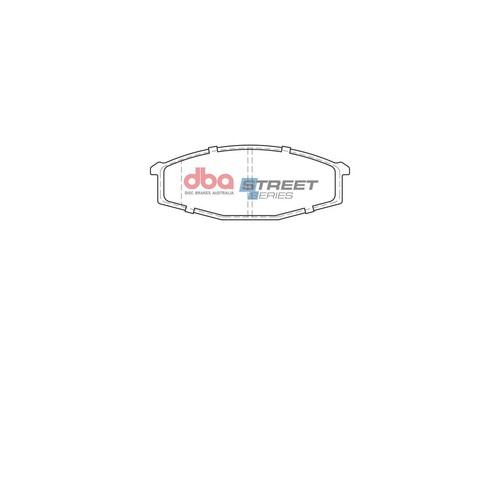 DBA Brake Pads Set - Street Series - DB321SS Brake Pads Brake Parts