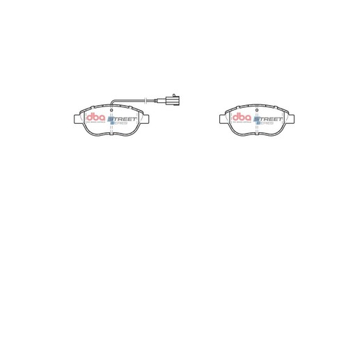DBA Brake Pads Set - Street Series - DB2219SS Brake Pads Brake Parts