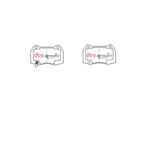 DBA Brake Pads Set - Street Series - DB1520SS Brake Pads Brake Parts