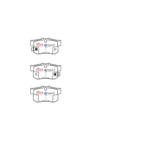 DBA Brake Pads Set - Street Series - DB1230SS Brake Pads Brake Parts