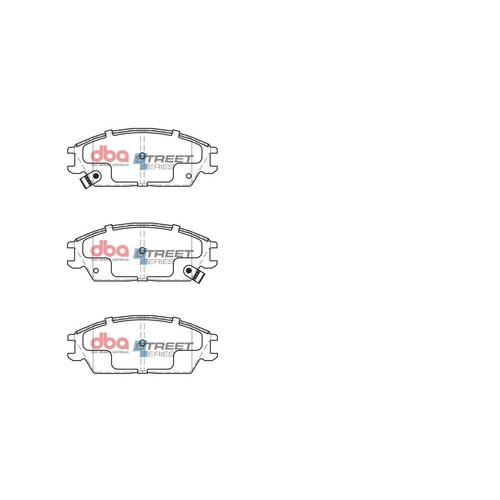 DBA Brake Pads Set - Street Series - DB1252SS Brake Pads Brake Parts