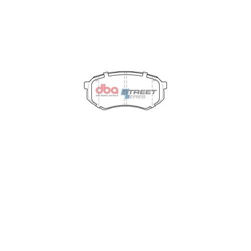 DBA Brake Pads Set - Street Series - DB1141SS Brake Pads Brake Parts