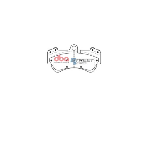DBA Brake Pads Set - Street Series - DB1676SS Brake Pads Brake Parts