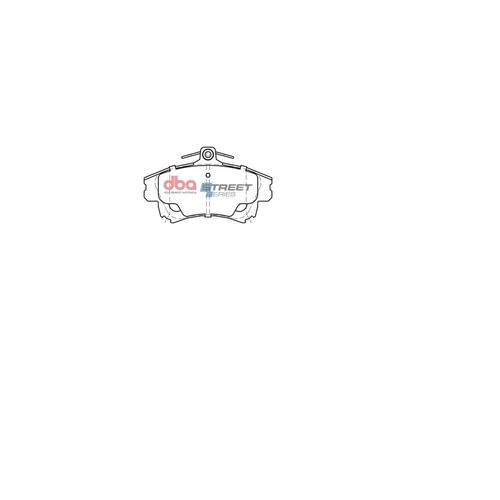 DBA Brake Pads Set - Street Series - DB1381SS Brake Pads Brake Parts