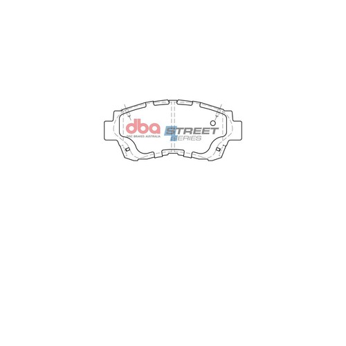 DBA Brake Pads Set - Street Series - DB1209SS Brake Pads Brake Parts