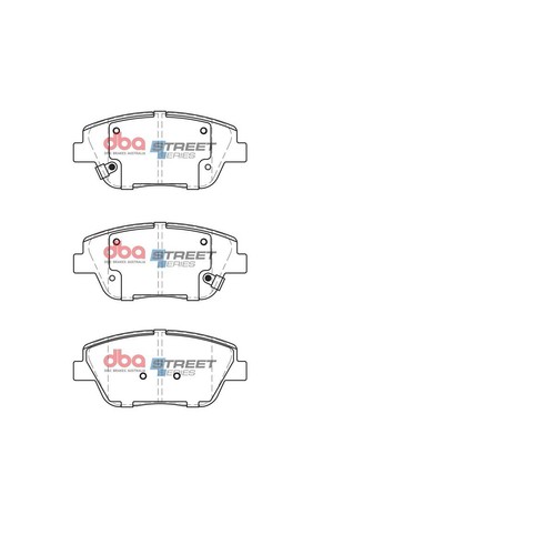 DBA Brake Pads Set - Street Series - DB2089SS Brake Pads Brake Parts