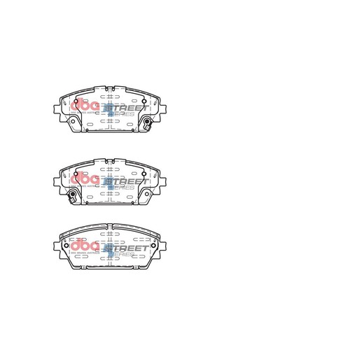 DBA Brake Pads Set - Street Series - DB15046SS Brake Pads Brake Parts