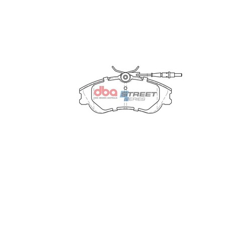 DBA Brake Pads Set - Street Series - DB2015SS Brake Pads Brake Parts