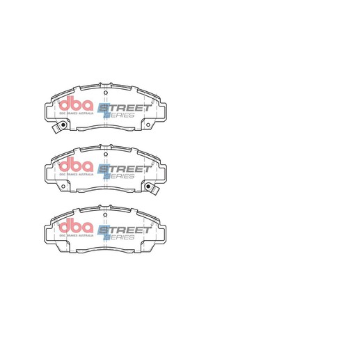 DBA Brake Pads Set - Street Series - DB1393SS Brake Pads Brake Parts