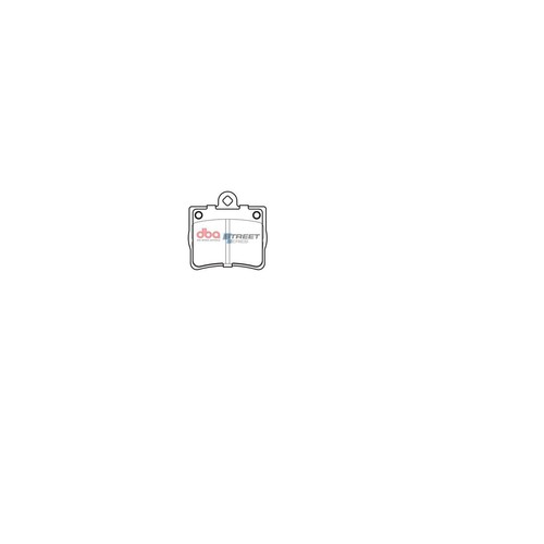 DBA Brake Pads Set - Street Series - DB1418SS Brake Pads Brake Parts