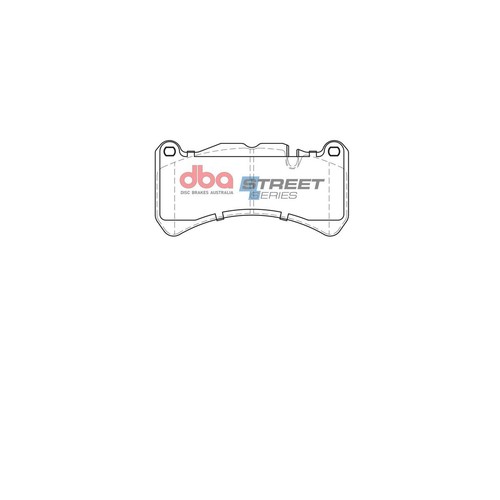DBA Brake Pads Set - Street Series - DB1845SS Brake Pads Brake Parts