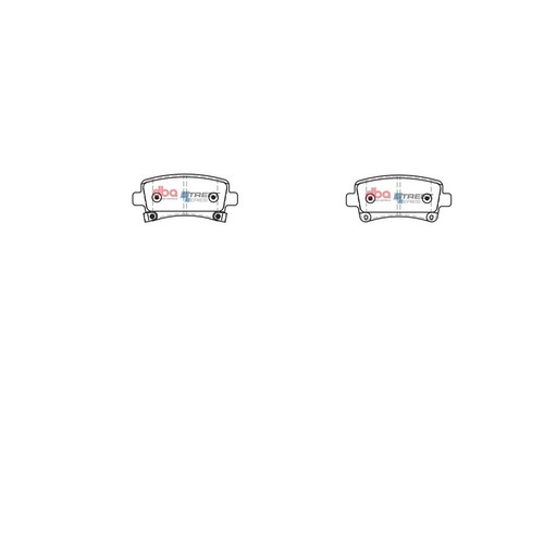 DBA Brake Pads Set - Street Series - DB2264SS Brake Pads Brake Parts