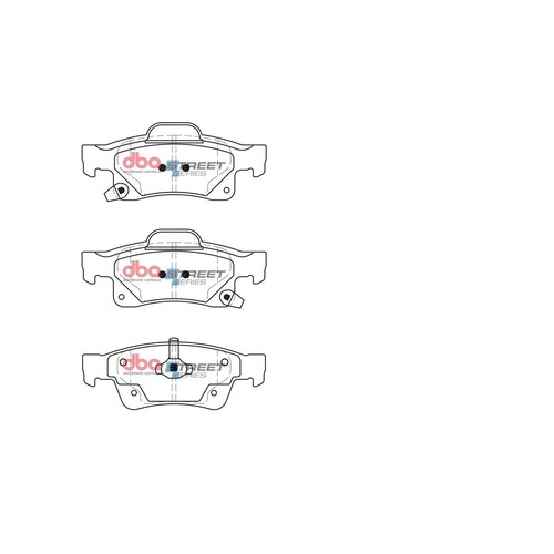 DBA Brake Pads Set - Street Series - DB2217SS Brake Pads Brake Parts