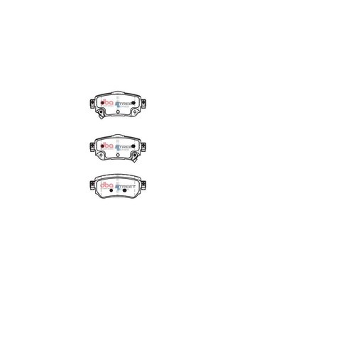 DBA Brake Pads Set - Street Series - DB2357SS Brake Pads Brake Parts