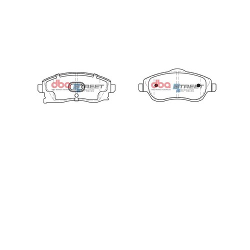DBA Brake Pads Set - Street Series - DB1471SS Brake Pads Brake Parts