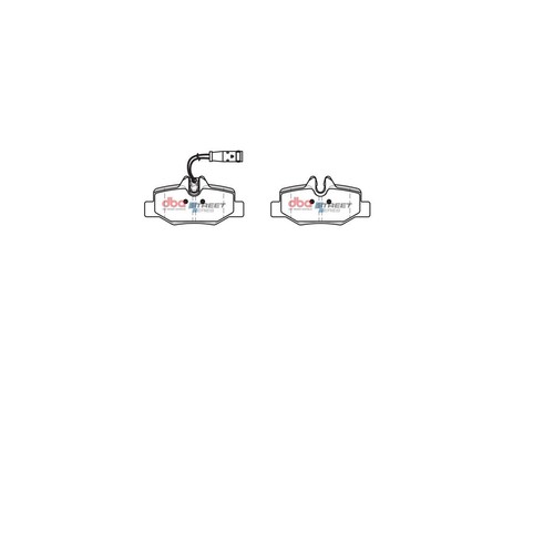 DBA Brake Pads Set - Street Series - DB1966SS Brake Pads Brake Parts