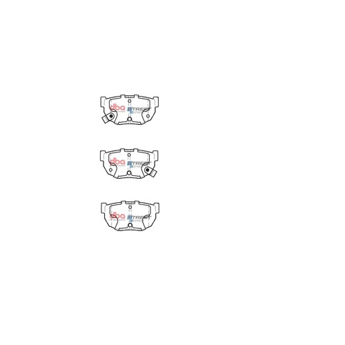 DBA Brake Pads Set - Street Series - DB325SS Brake Pads Brake Parts