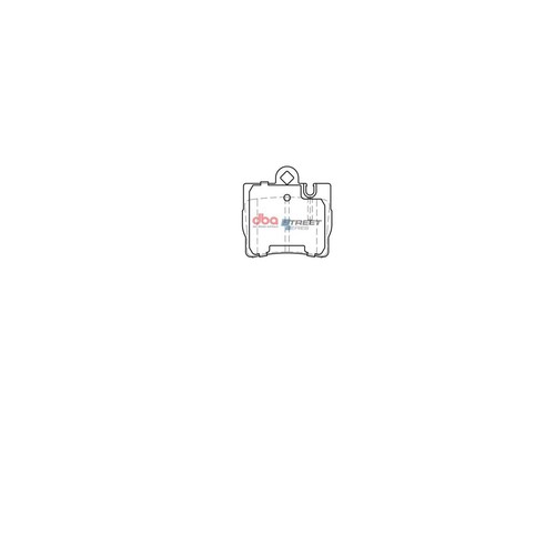 DBA Brake Pads Set - Street Series - DB1458SS Brake Pads Brake Parts