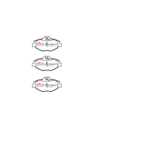 DBA Brake Pads Set - Street Series - DB1667SS Brake Pads Brake Parts