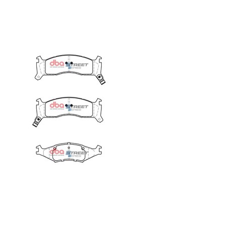 DBA Brake Pads Set - Street Series - DB2248SS Brake Pads Brake Parts