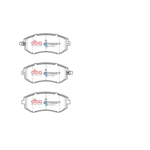 DBA Brake Pads Set - Street Series - DB1491SS Brake Pads Brake Parts