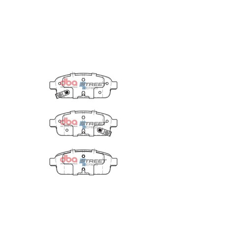 DBA Brake Pads Set - Street Series - DB1990SS Brake Pads Brake Parts