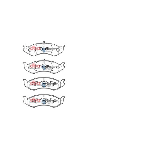 DBA Brake Pads Set - Street Series - DB1311SS Brake Pads Brake Parts