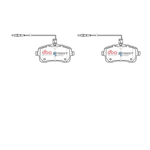 DBA Brake Pads Set - Street Series - DB2025SS Brake Pads Brake Parts