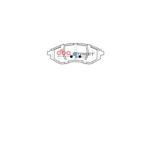 DBA Brake Pads Set - Street Series - DB1725SS Brake Pads Brake Parts
