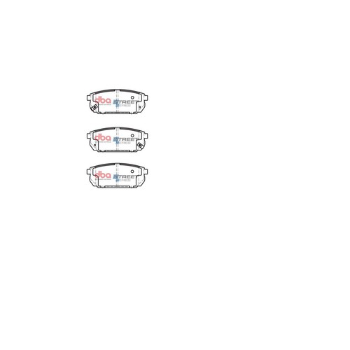 DBA Brake Pads Set - Street Series - DB1816SS Brake Pads Brake Parts