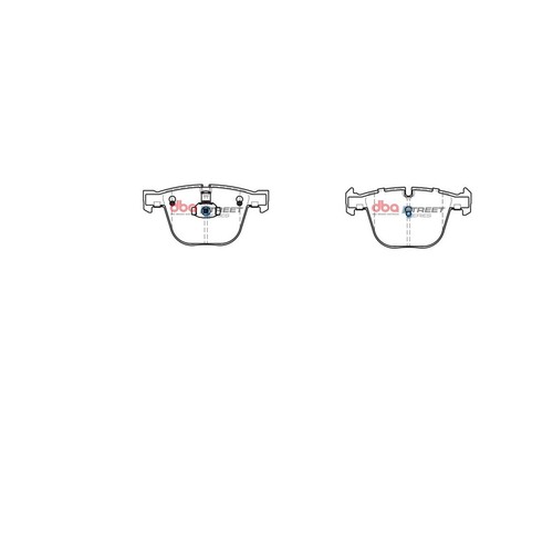 DBA Brake Pads Set - Street Series - DB1499SS Brake Pads Brake Parts