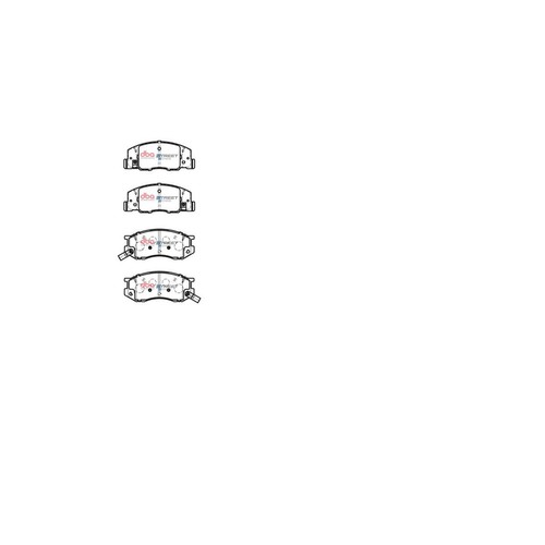 DBA Brake Pads Set - Street Series - DB1372SS Brake Pads Brake Parts