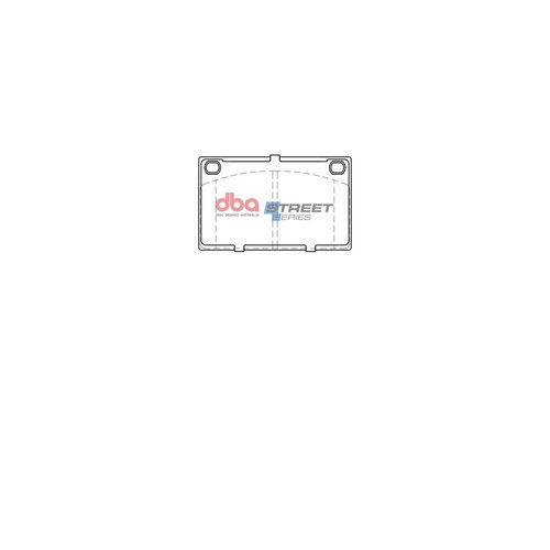 DBA Brake Pads Set - Street Series - DB549SS Brake Pads Brake Parts