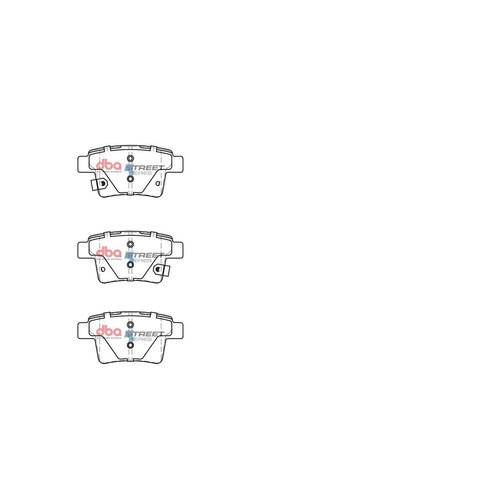 DBA Brake Pads Set - Street Series - DB1713SS Brake Pads Brake Parts