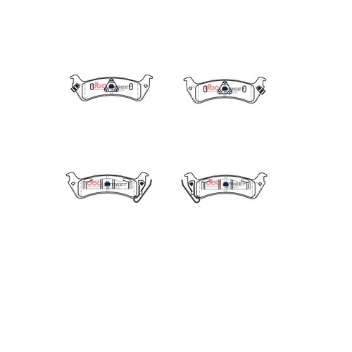 DBA Brake Pads Set - Street Series - DB2093SS Brake Pads Brake Parts