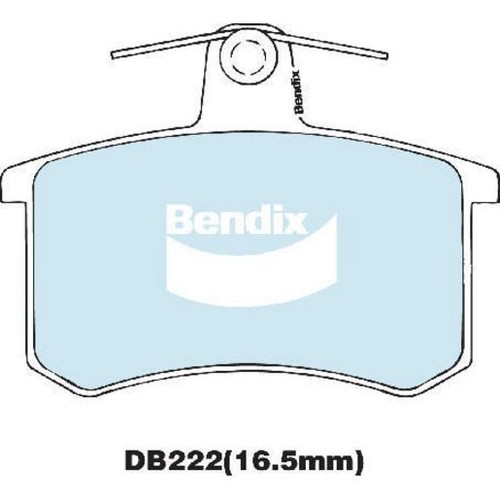 Bendix Brake Pads Set - Euro+ - DB222 EURO+ Brake Pads Brake Parts