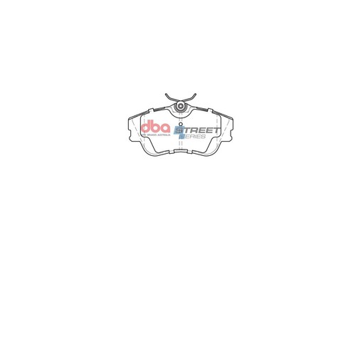 DBA Brake Pads Set - Street Series - DB1349SS Brake Pads Brake Parts