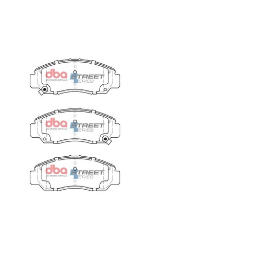 DBA Brake Pads Set - Street Series - DB1515SS Brake Pads Brake Parts