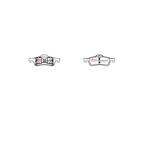 DBA Brake Pads Set - Street Series - DB1501SS Brake Pads Brake Parts