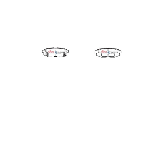 DBA Brake Pads Set - Street Series - DB1789SS Brake Pads Brake Parts