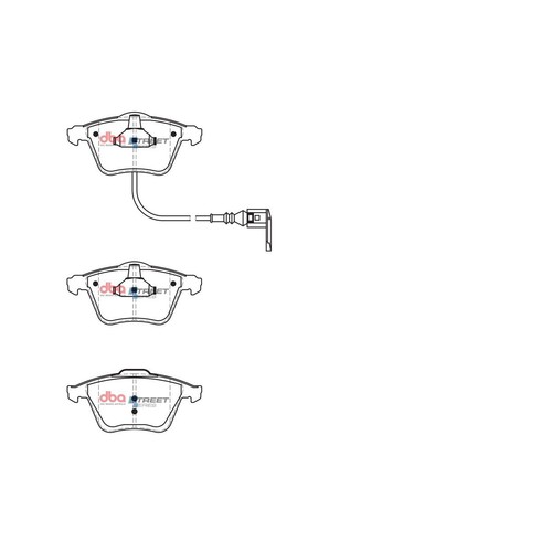 DBA Brake Pads Set - Street Series - DB2402SS Brake Pads Brake Parts