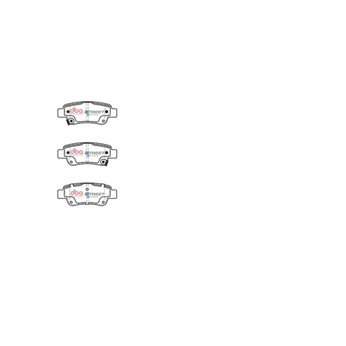 DBA Brake Pads Set - Street Series - DB2256SS Brake Pads Brake Parts
