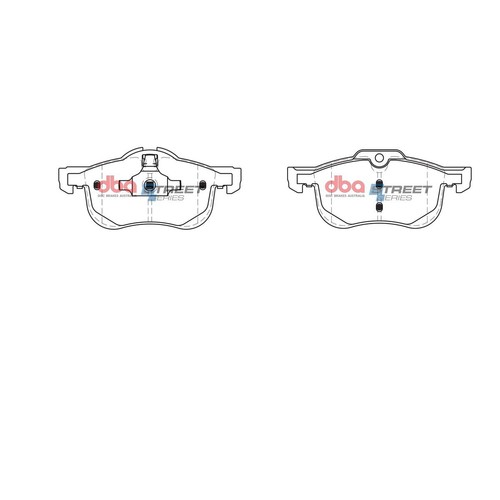 DBA Brake Pads Set - Street Series - DB2022SS Brake Pads Brake Parts