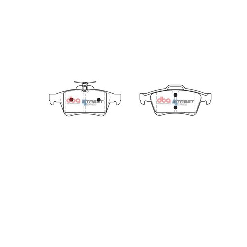 DBA Brake Pads Set - Street Series - DB1763SS Brake Pads Brake Parts
