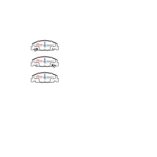 DBA Brake Pads Set - Street Series - DB1259SS Brake Pads Brake Parts