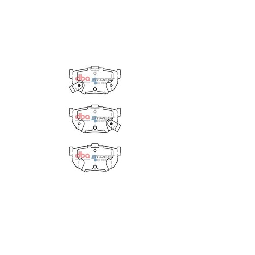 DBA Brake Pads Set - Street Series - DB1166SS Brake Pads Brake Parts